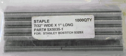 Rental store for BOSTITCH 1  SX5035 STAPLES 1000 per BOX in San Jose CA