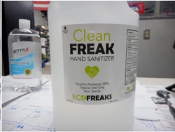 Rental store for HAND SANITIZER, CLEAN FREAK in San Jose CA