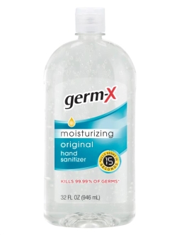 Rental store for HAND SANITIZER, GERM-X 32oz in San Jose CA