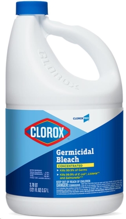 Rental store for GERMICIDAL BLEACH, ONE GALLON in San Jose CA