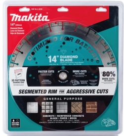 Rental store for BLADE, 14  MAKITA CONCRETE DIAMOND in San Jose CA