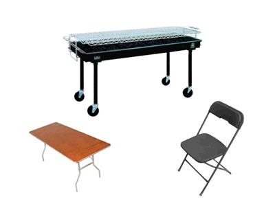 Rent Barbeque - Table & Chair
